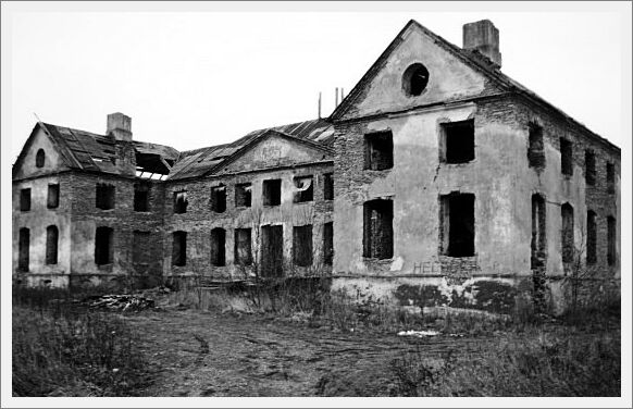Remnants of the main building in Klooga